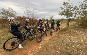 Rallye raid du doustre  a clergoux base vtt sedieres