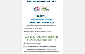 Rando CODEP à USSEL