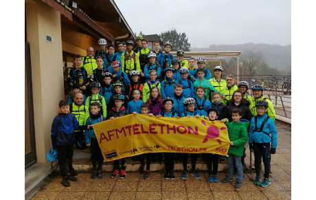 Téléthlon et Ecole VTT
